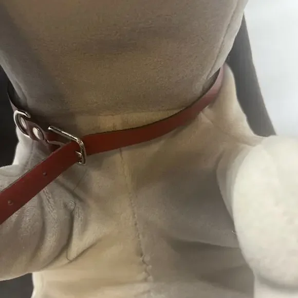 Vintage 1985 Tonka Pound Puppy - Gray with long ears, 2 feet long 24” Large - Picture 5 of 10